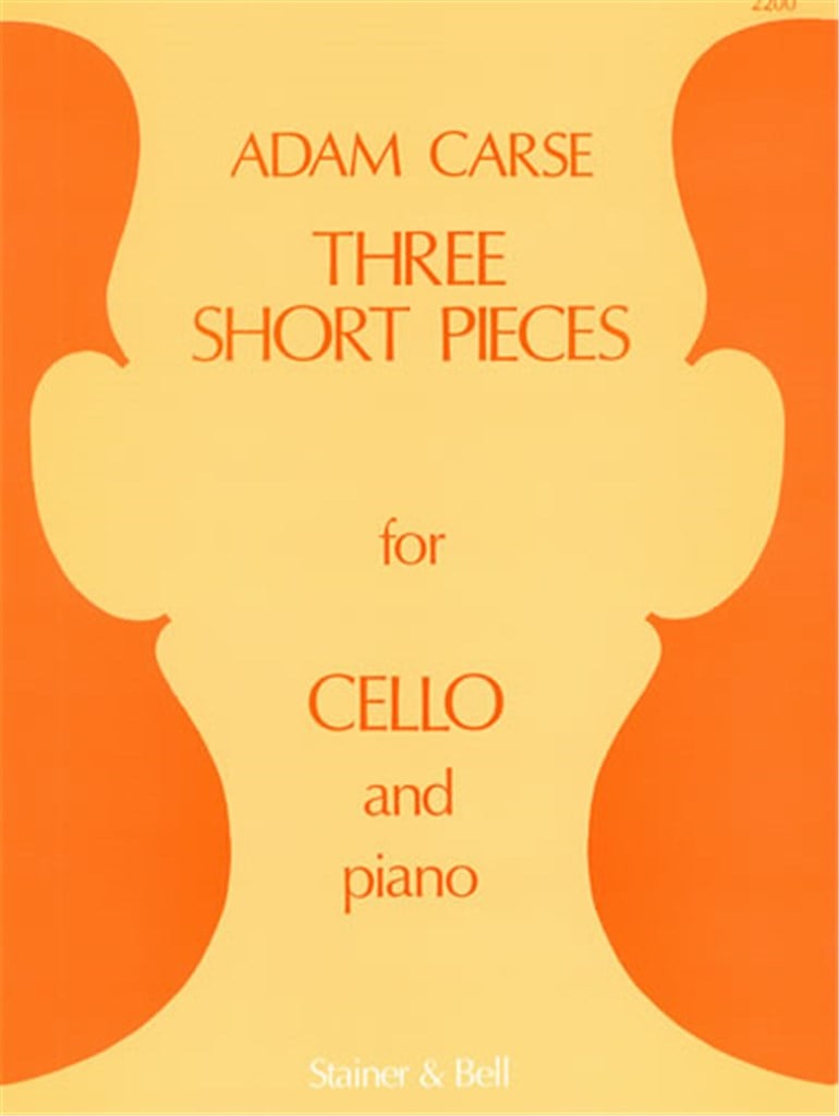 Three Short Pieces For Cello and Piano