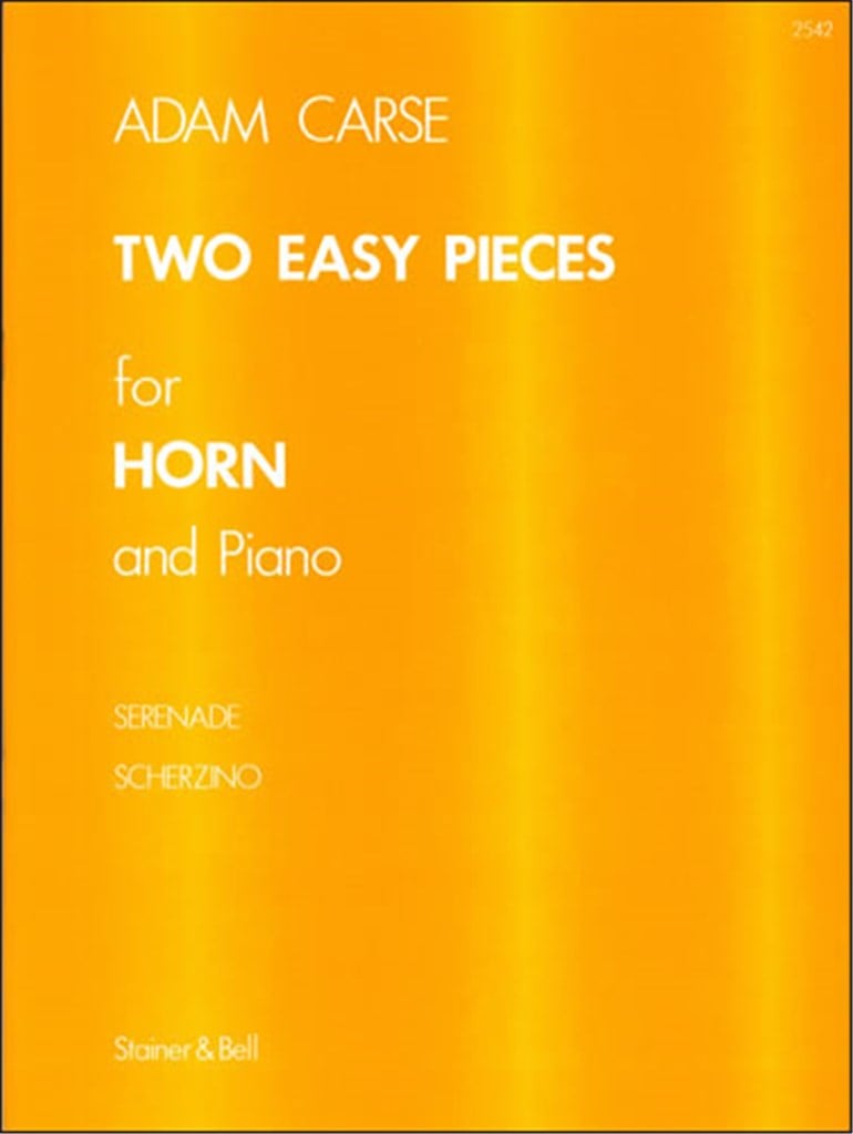Two Easy Pieces For Horn and Piano