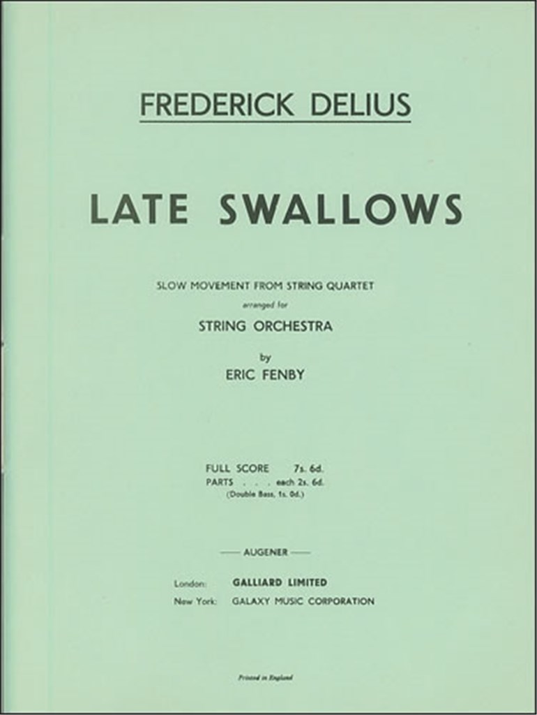 Late Swallows