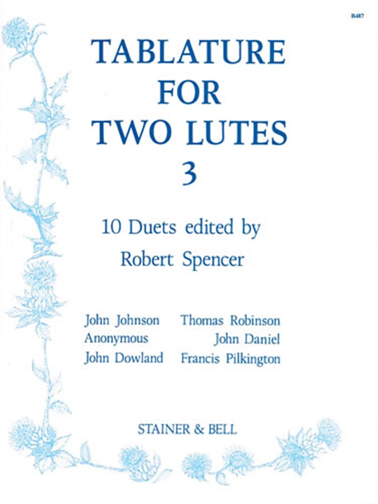 Tablature For Two Lutes: Book 3