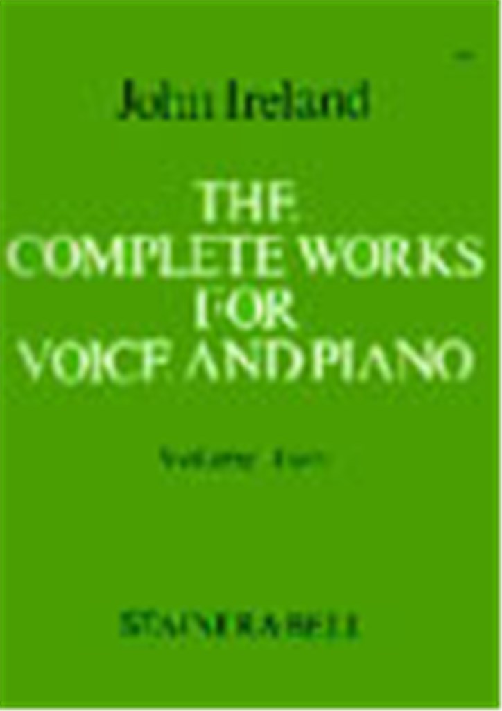 The Complete Works For Voice And Piano, Vol. 2