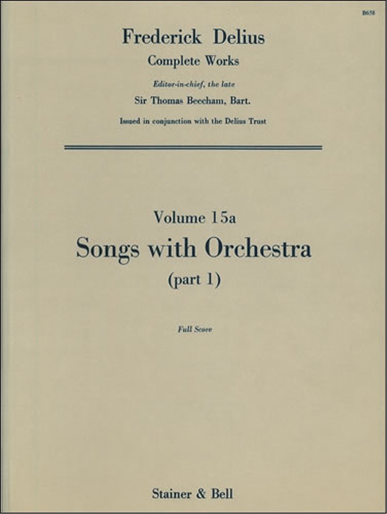 Songs With Orchestra