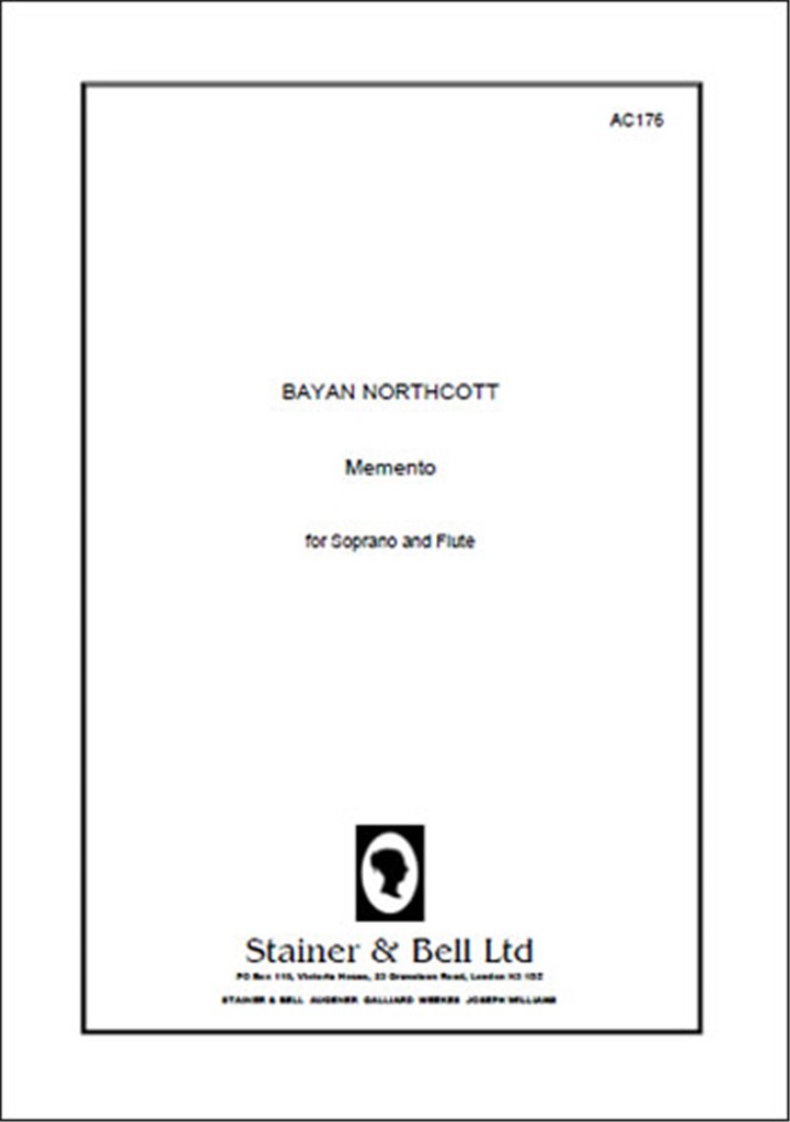 Memento For Soprano And Flute (C Sharp - G)