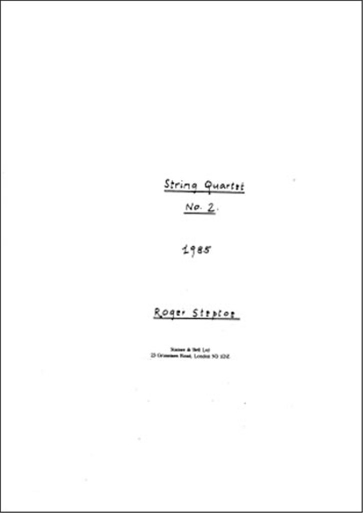 String Quartet No. 2