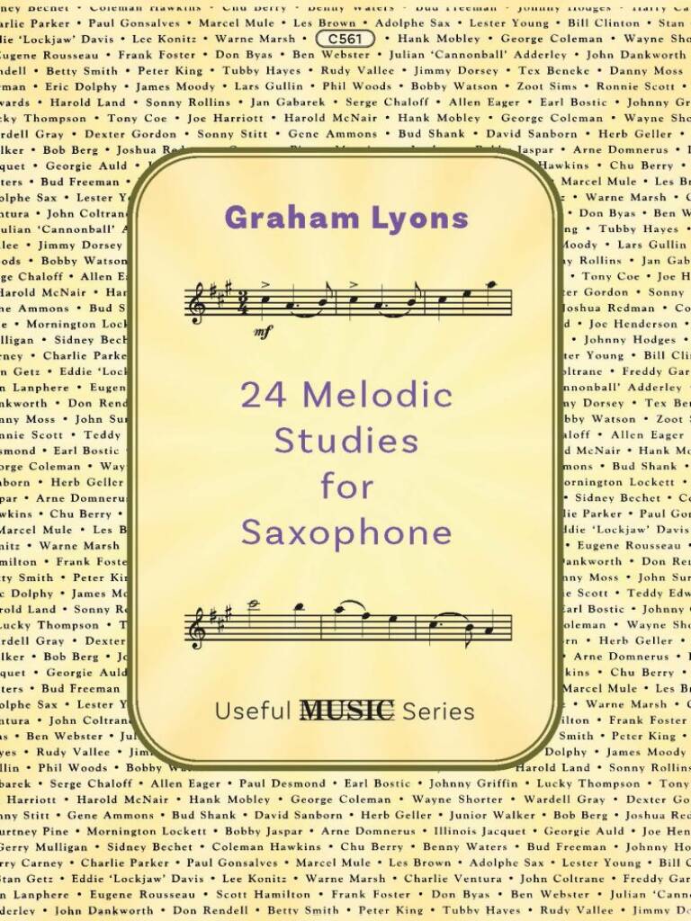 Twenty Four Melodic Studies for Saxophone
