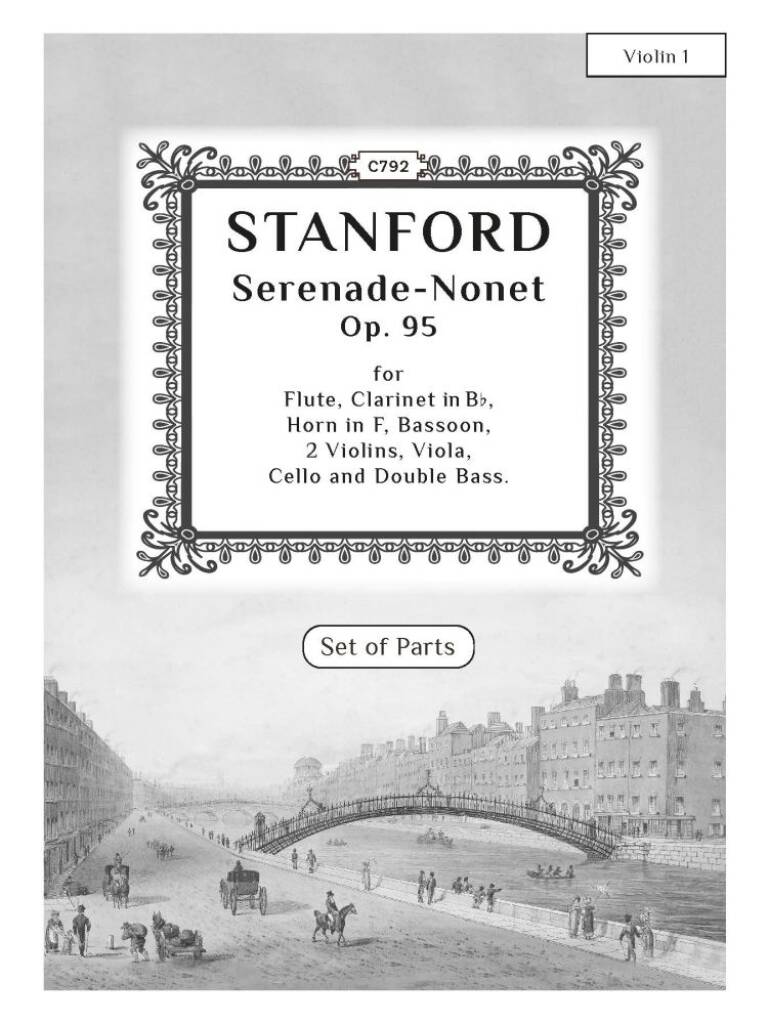Serenade-Nonet Op. 95 Instrumental parts only
