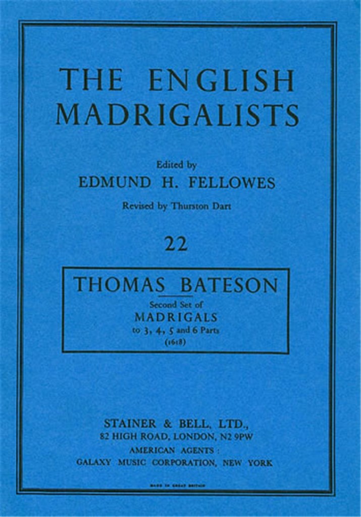 Second Set Of Madrigals