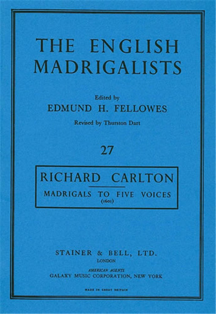 Madrigals To Five Voices