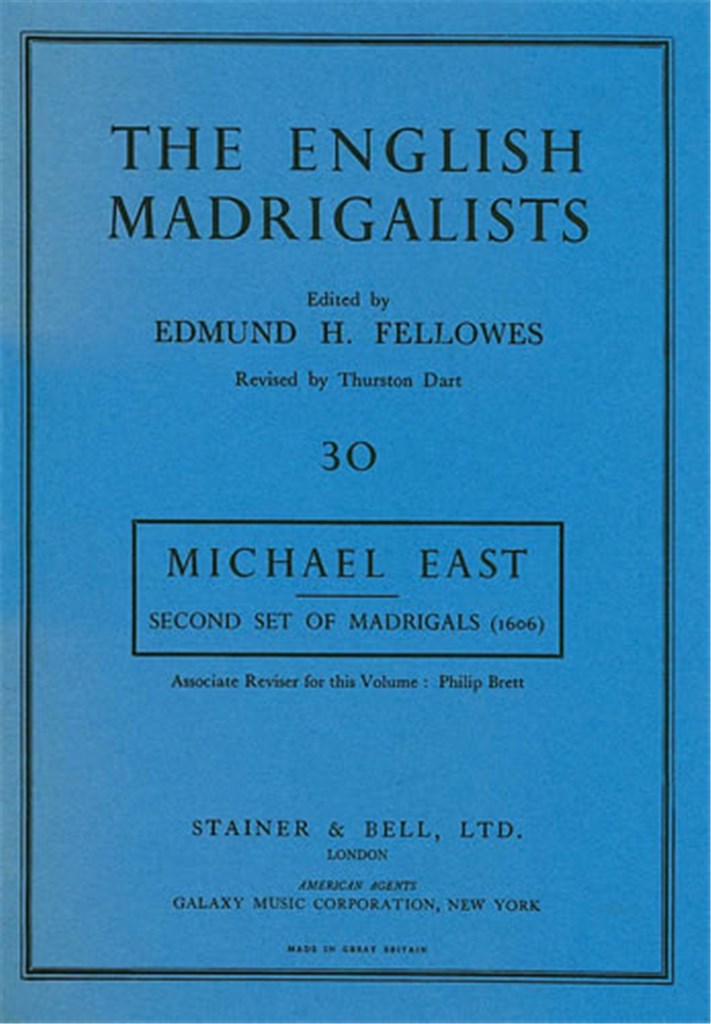 Second Set Of Madrigals