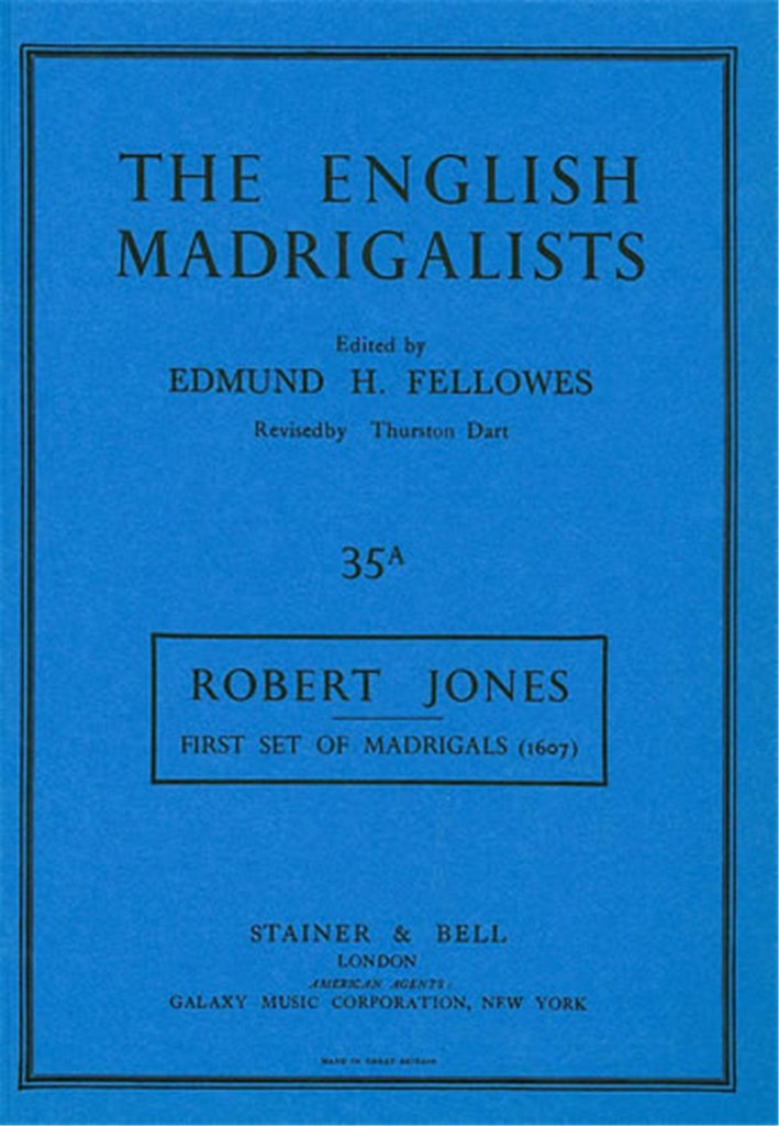 First Set Of Madrigals