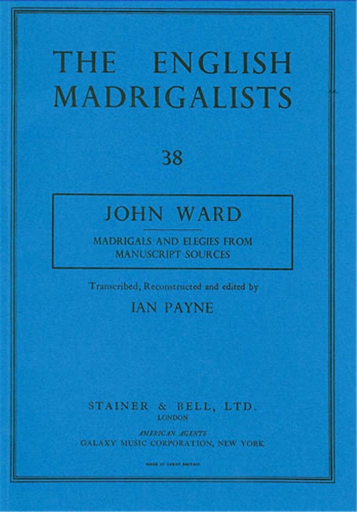 Madrigals and Elegies From Manuscript Sources