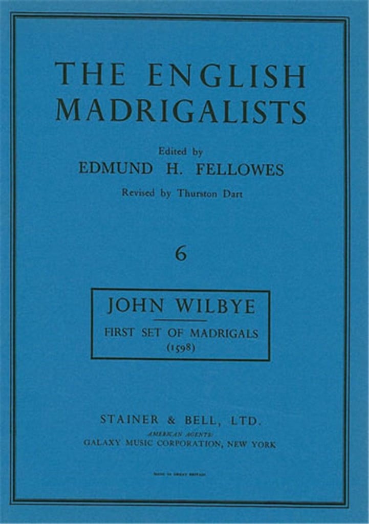 First Set Of Madrigals