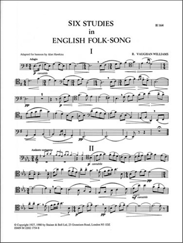 Six Studies In English Folk Song