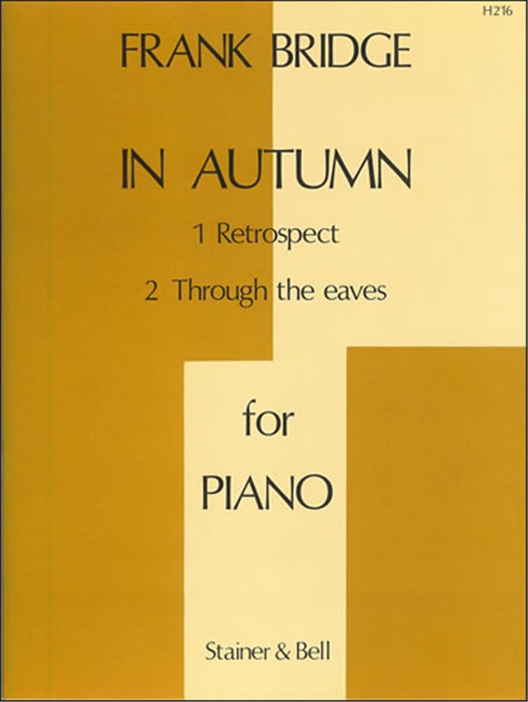 In Autumn. Retrospect- Through the Eaves