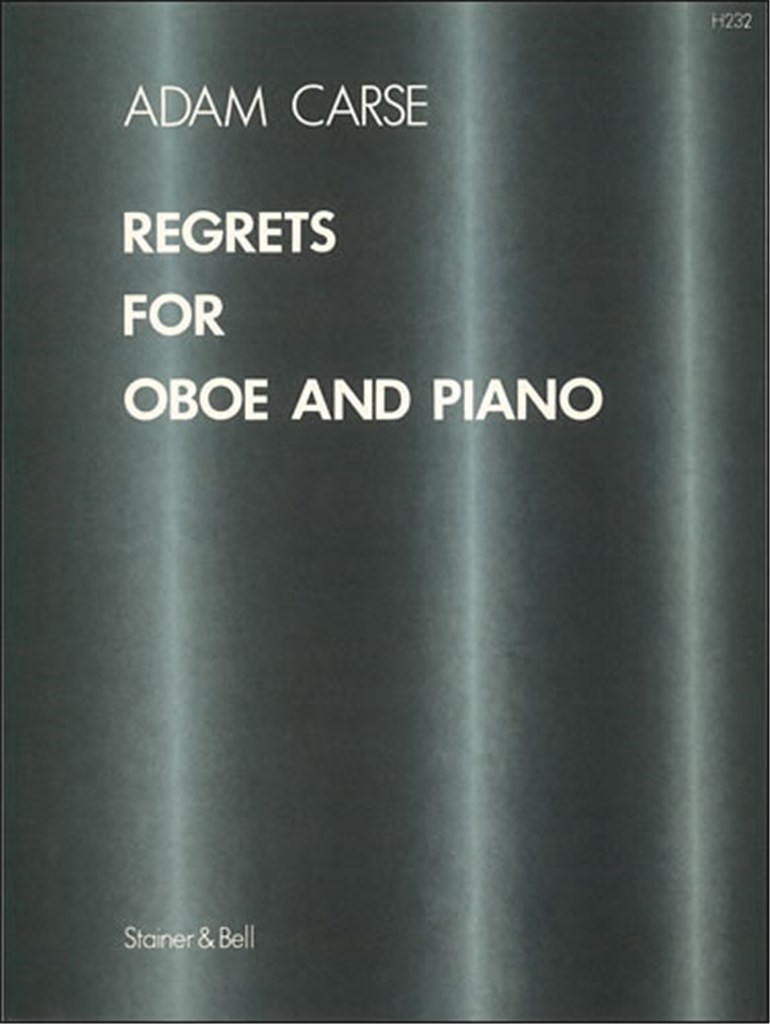 Regrets For Oboe and Piano