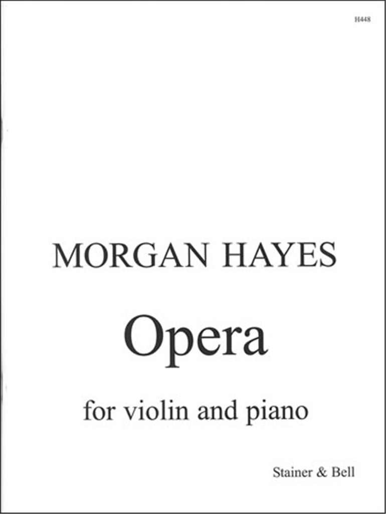 Opera For Violin and Piano