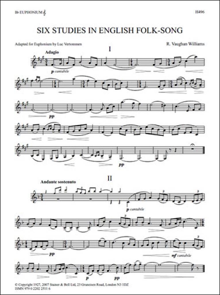 Six Studies In English Folk Song