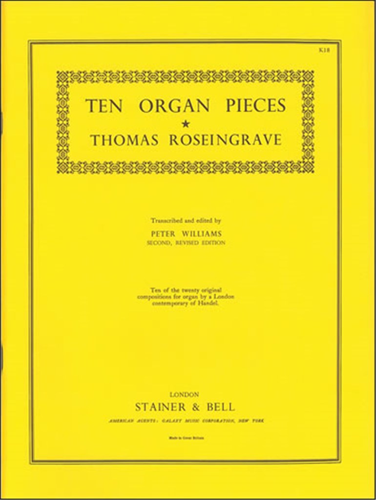 Ten Organ Pieces