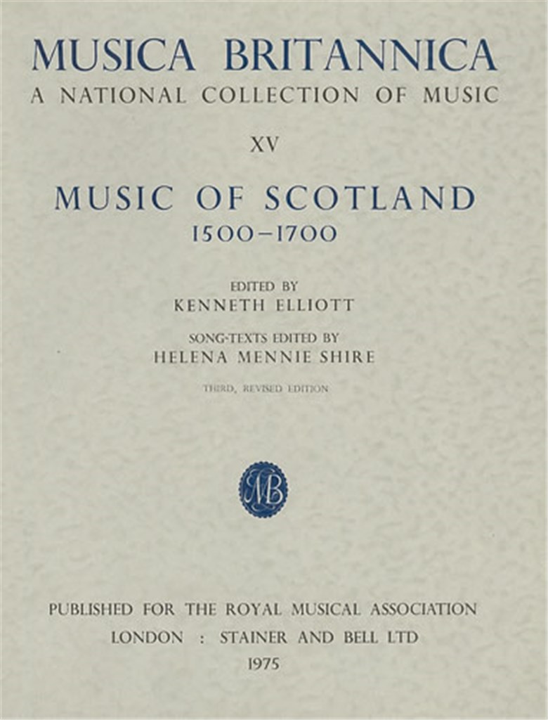 Music Of Scotland 1500-1700
