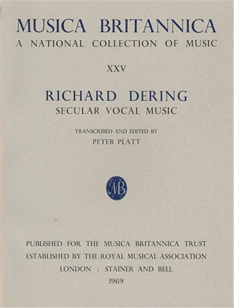 Secular Vocal Music