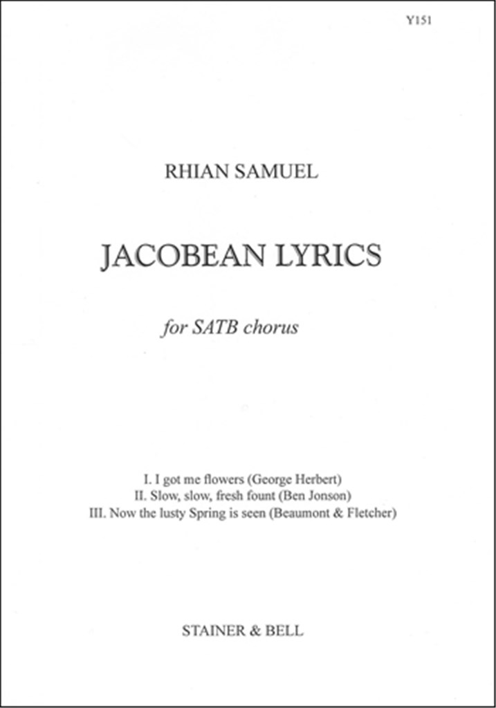 Jacobean Lyrics