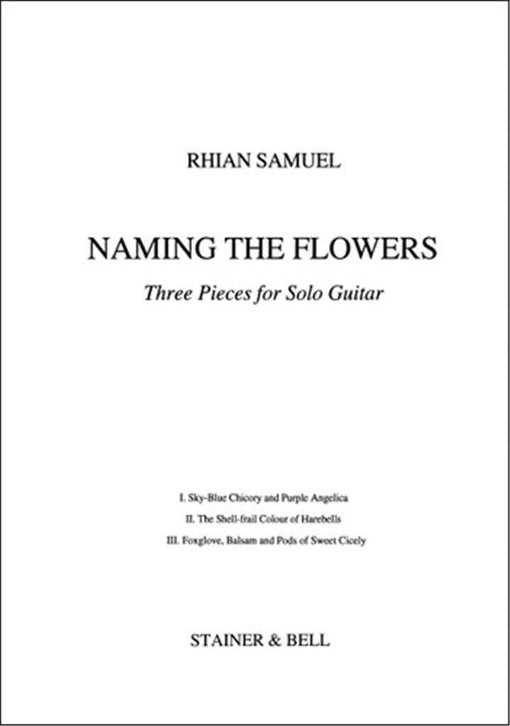 Naming The Flowers