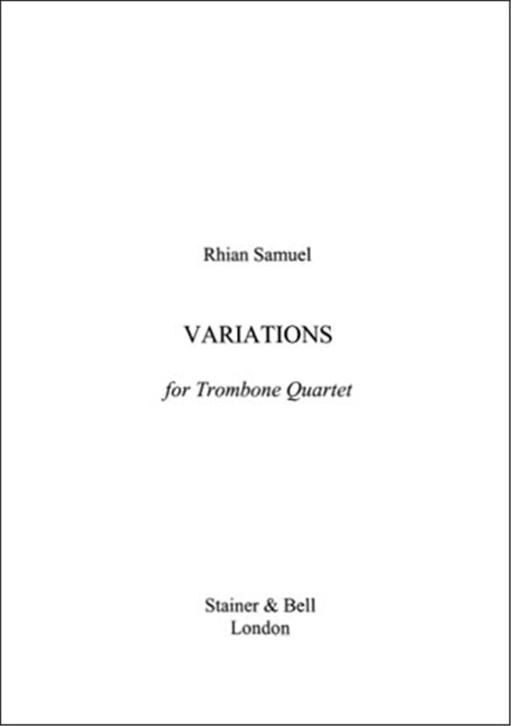 Variations For Trombone Quartet