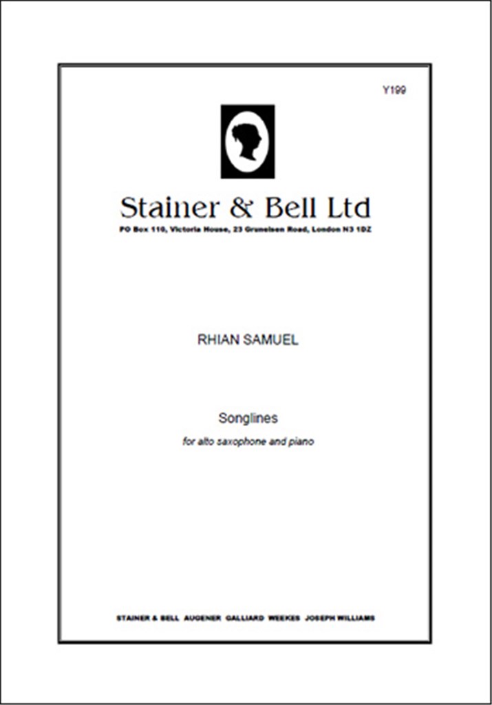 Songlines For Alto Saxophone and Piano
