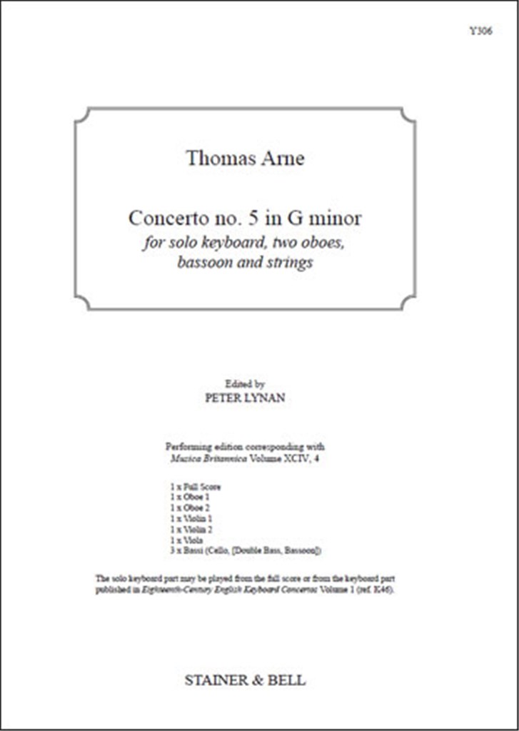 Concert no. 5 in G minor
