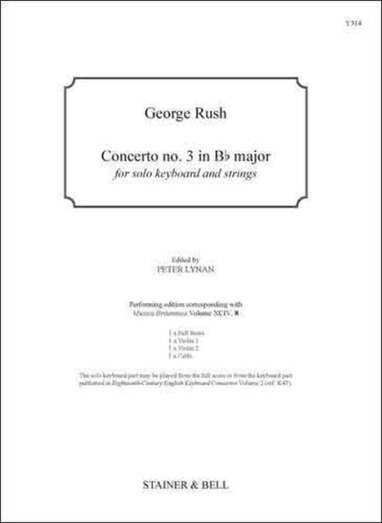 Concerto no. 3 in B flat major