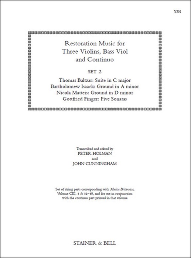 Restoration Music - Set 2