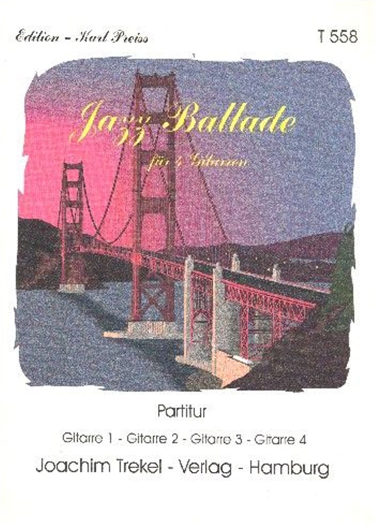 Jazzy Ballad Für 4 Gitarren