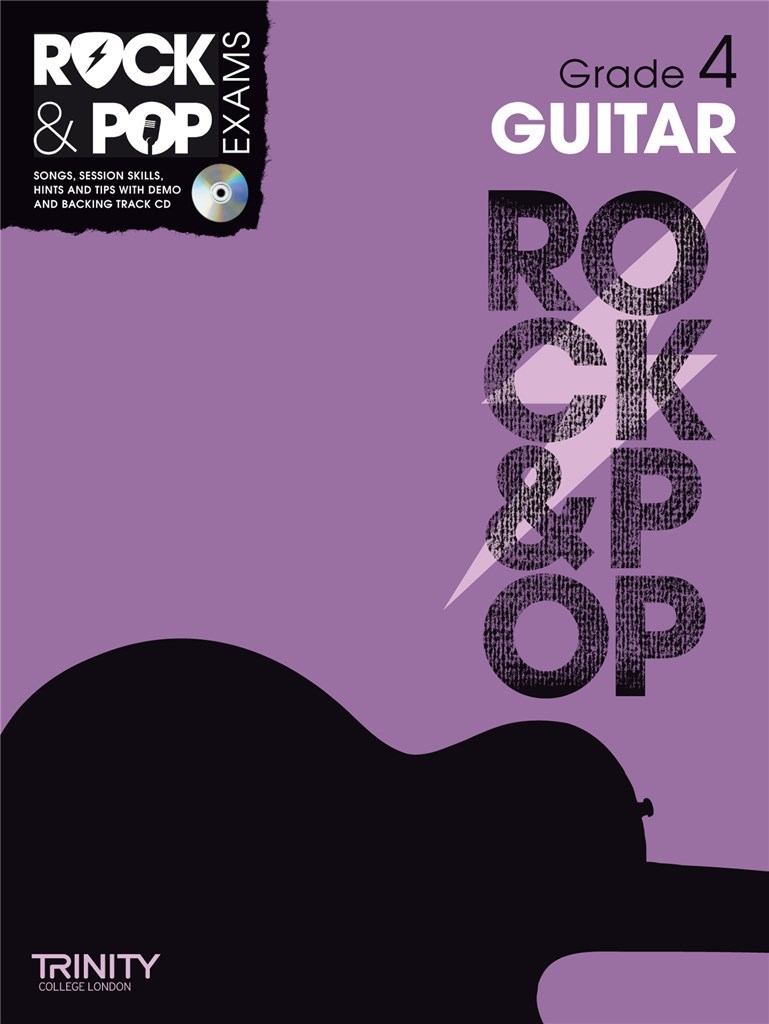 Rock & Pop Exams: Guitar Grade 4-CD