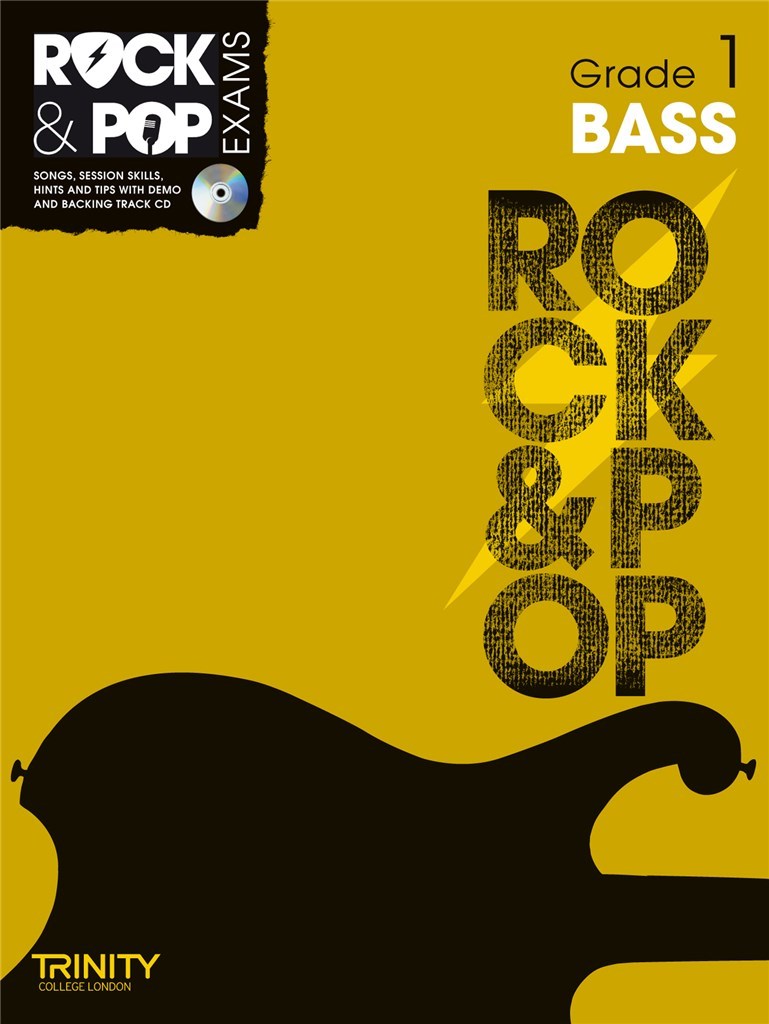 Rock & Pop Exams: Bass Grade 1-CD