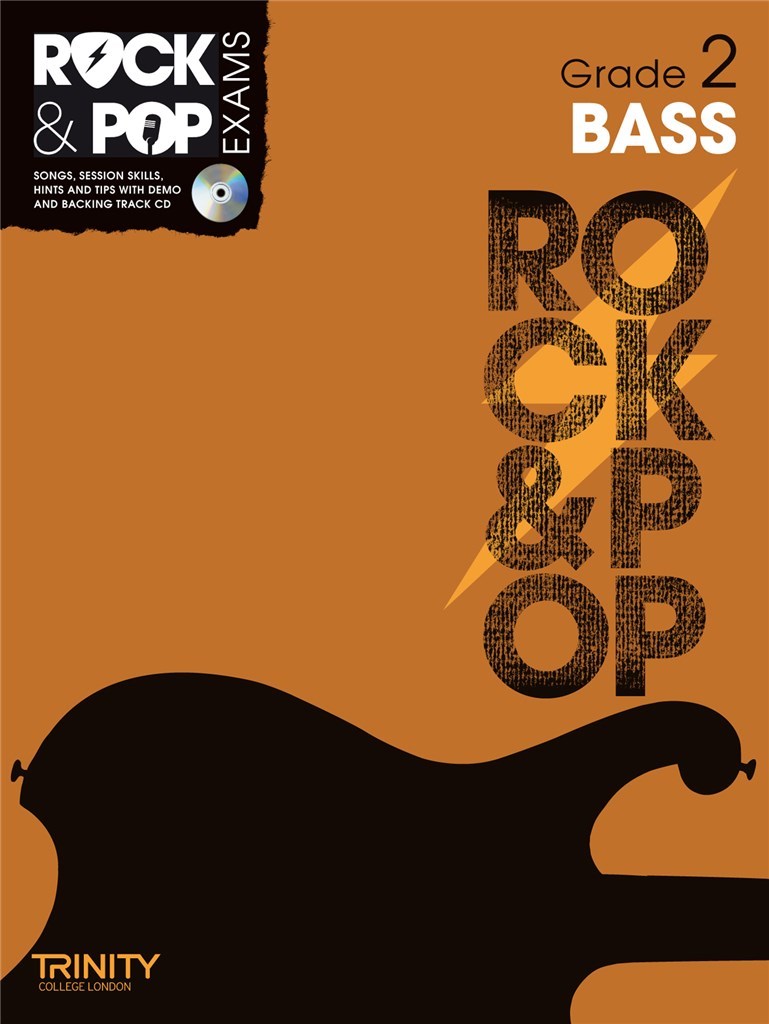 Rock & Pop Exams: Bass Grade 2-CD