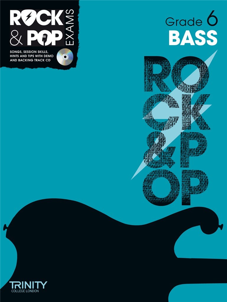 Rock & Pop Exams: Bass Grade 6-CD