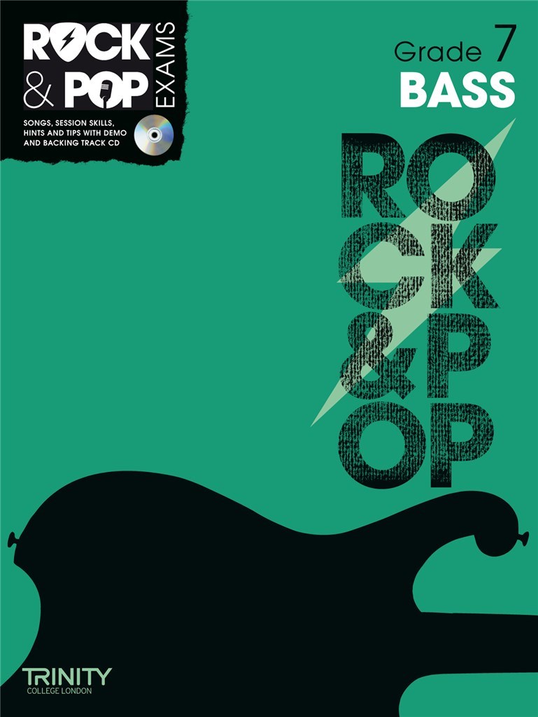 Rock & Pop Exams: Bass Grade 7-CD