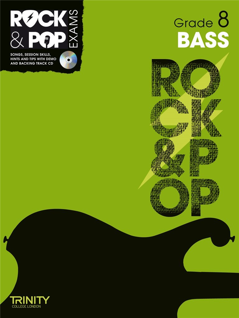Rock & Pop Exams: Bass Grade 8-CD