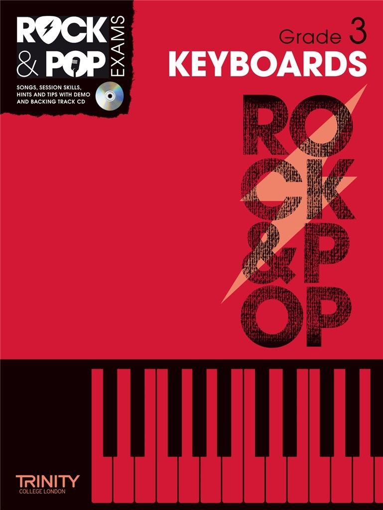 Rock & Pop Exams: Keyboards Grade 3-CD