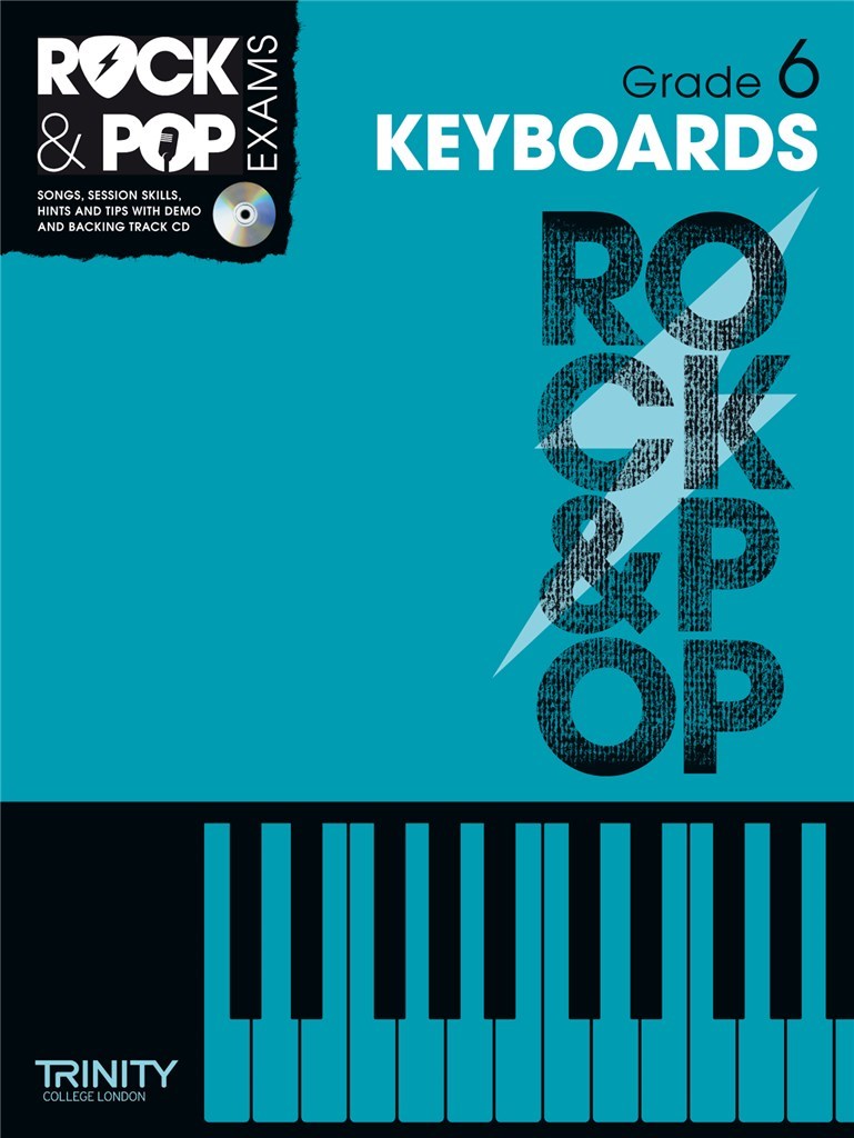 Rock & Pop Exams: Keyboards Grade 6-CD