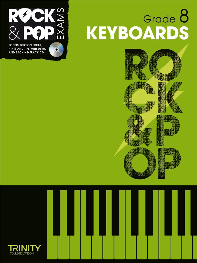 Rock & Pop Exams: Keyboards Grade 8-CD