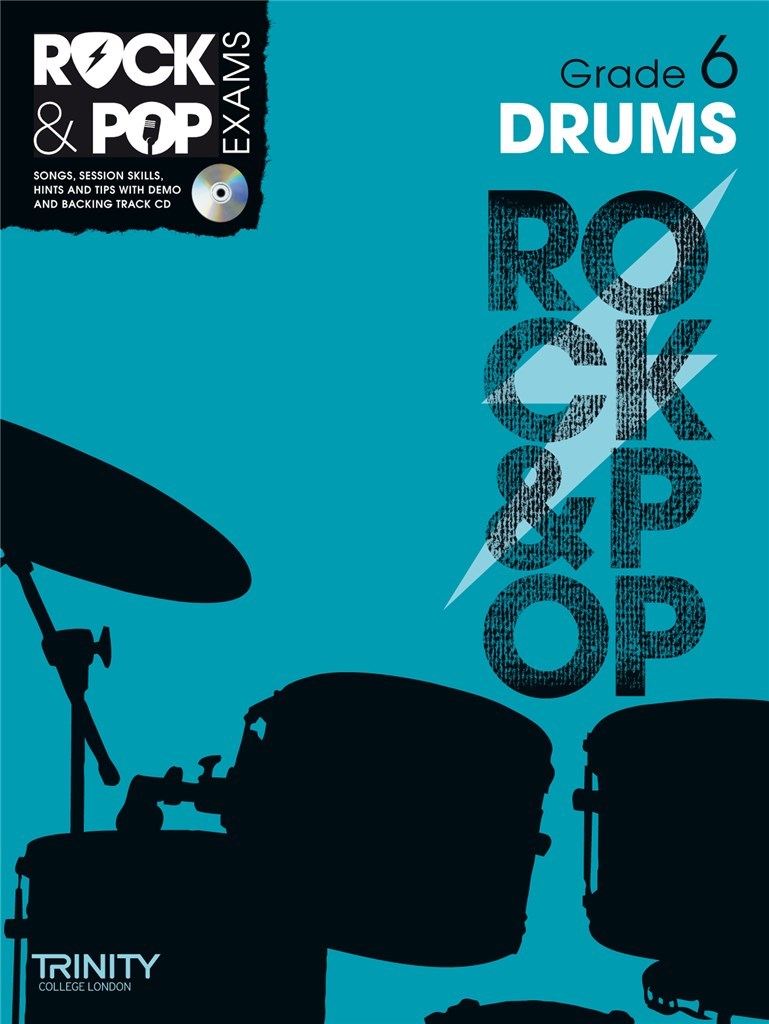 Rock & Pop Exams: Drums Grade 6-CD