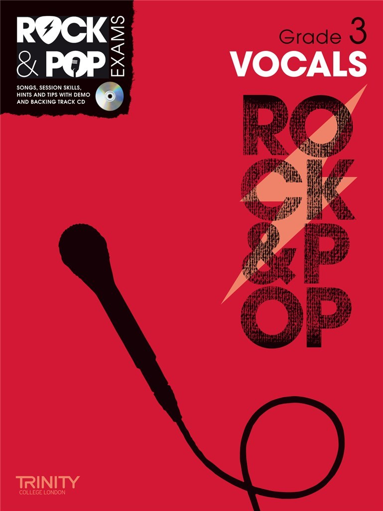 Rock & Pop Exams: Vocals Grade 3-CD
