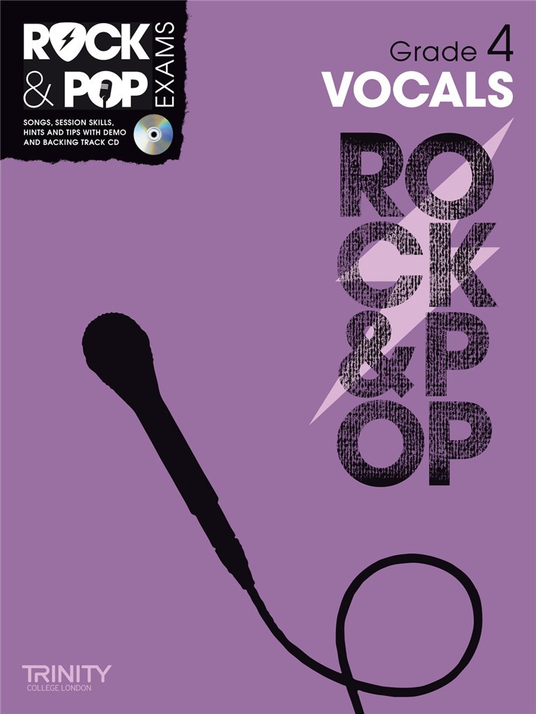 Rock & Pop Exams: Vocals Grade 4-CD