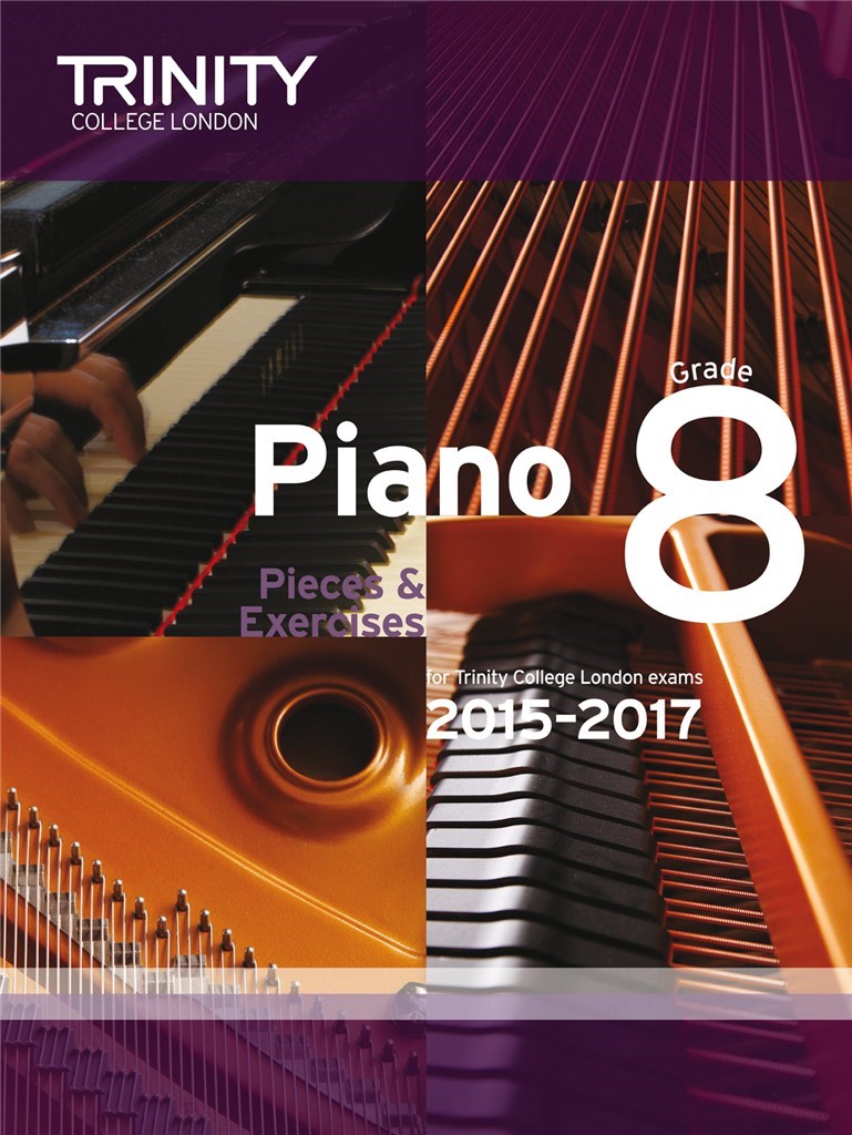Piano Grade 8 book only 2015-2017