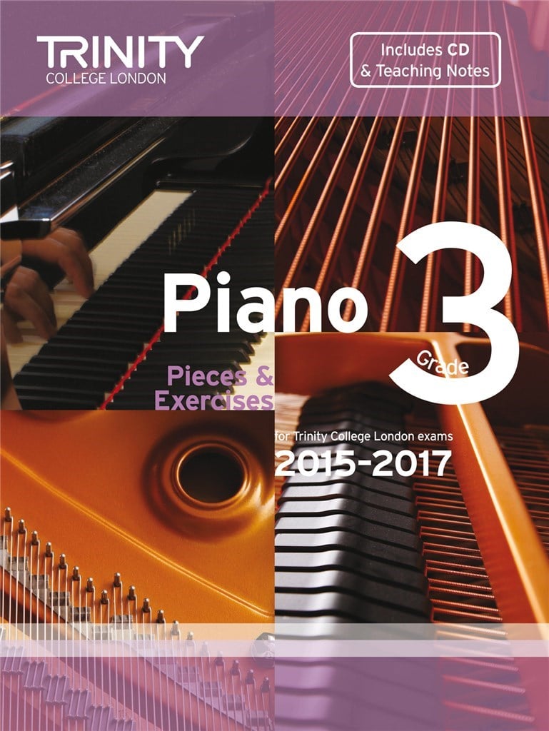 Piano Grade 3 book + CD 2015-2017