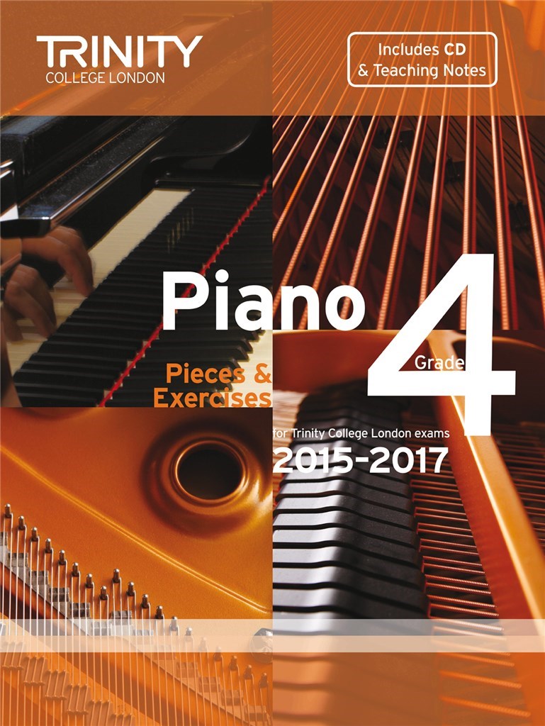 Piano Grade 4 book + CD 2015-2017