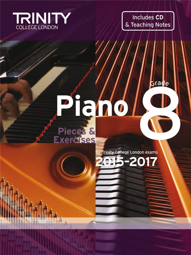 Piano Grade 8 book + CD 2015-2017