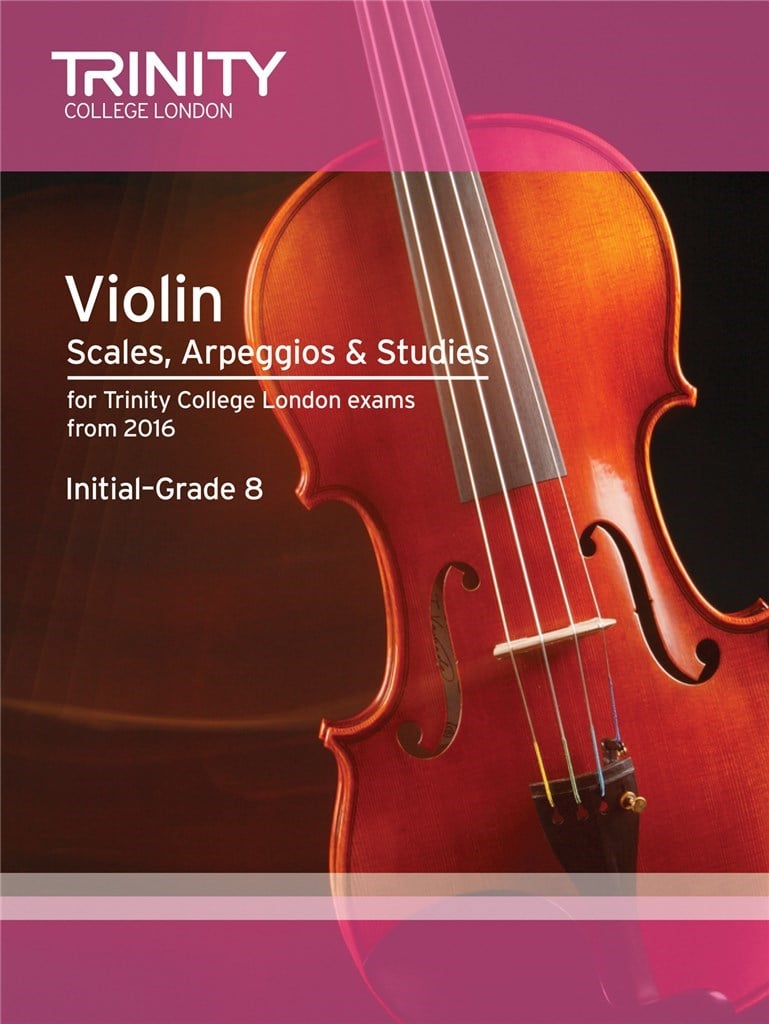 Violin Scales Initial-Grade 8 from 2016