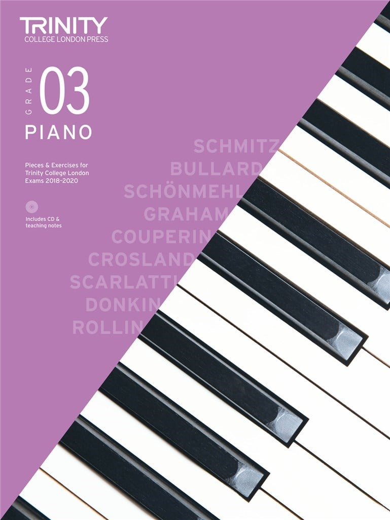 Piano Exam Pieces & Exercises 2018-2020 -Grade 3